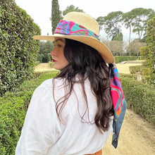 How to style a silk scarf 
