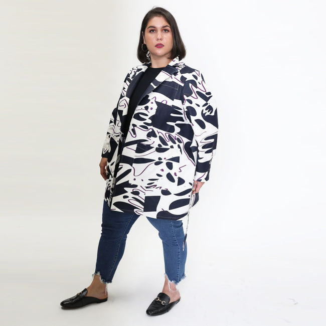 Bessie Jacket in Hands Print