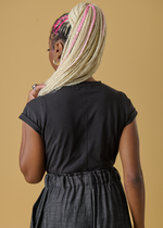 Mia T-Shirt - Black Crew Neck | FR