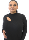 Ursula Dress in Black Cotton Blend | PRE-ORDER