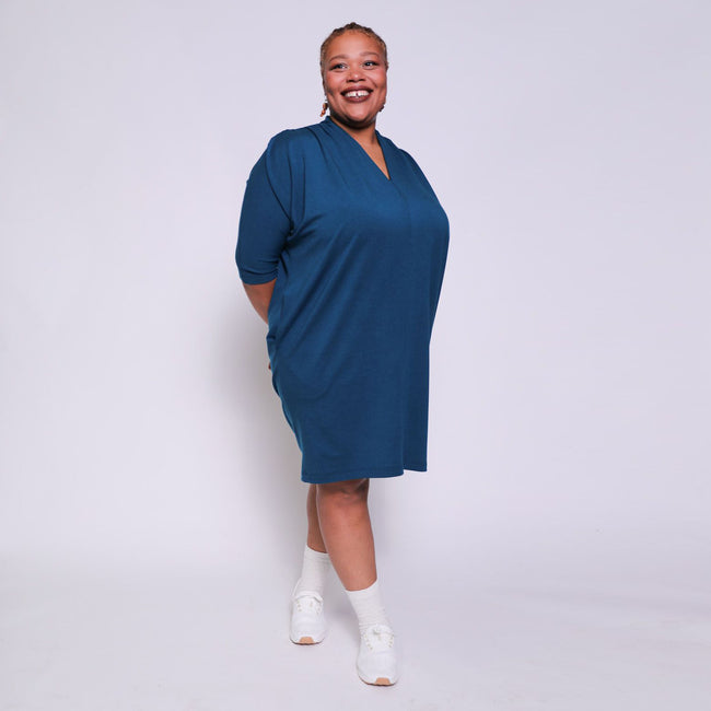 The Claire Dress 2.0 in French Terry